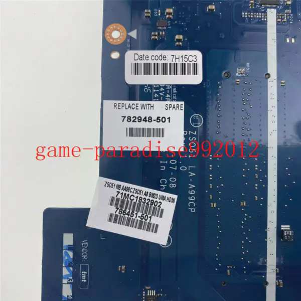 HP 782948-501 Hauptplatine