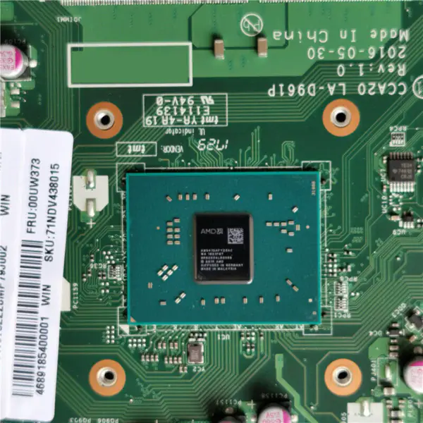 Lenovo 00UW373 LA-D961P Hauptplatine
