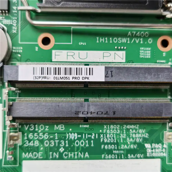 Lenovo 01LM051IH110SW1 Hauptplatine