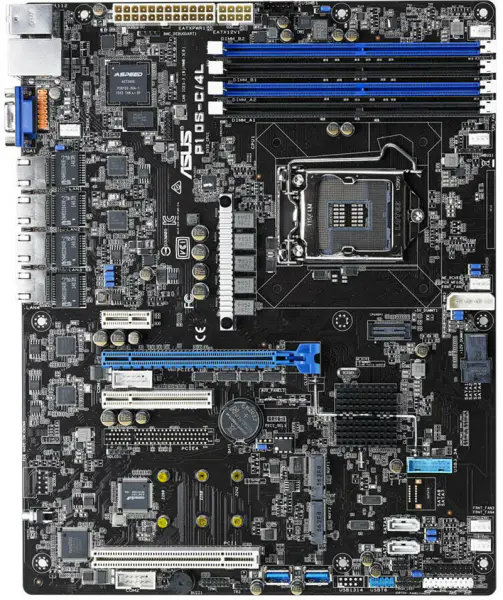 Asus P10S-C/4L Hauptplatine