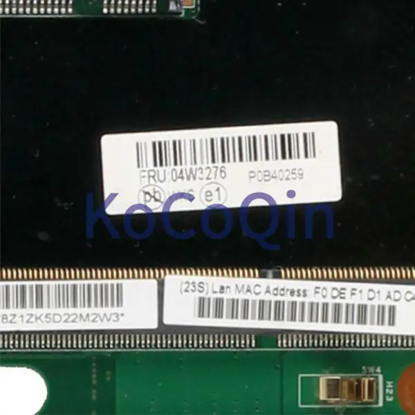 Lenovo 04W3276 Hauptplatine