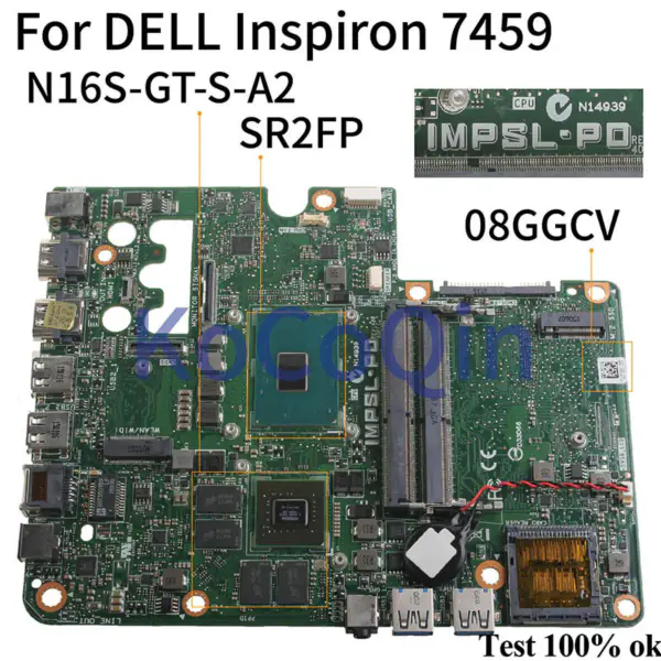Dell 08GGCV8GGCV i5-6300HQ Hauptplatine