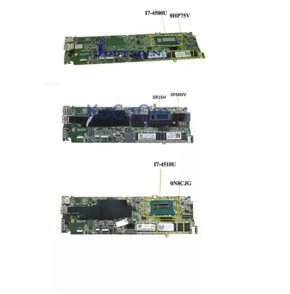 HP 0HP75V 0N8CJG N8CJG I7-4510U 0F6NVV F6NVV I7-4650U Hauptplatine