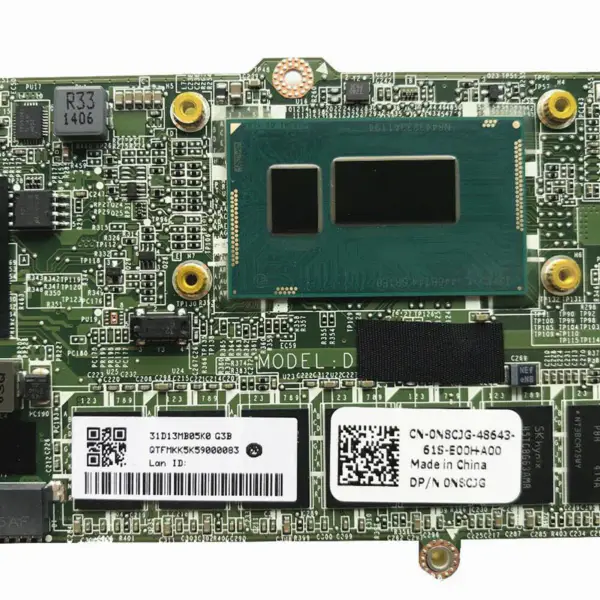 HP 0HP75V 0N8CJG N8CJG I7-4510U 0F6NVV F6NVV I7-4650U Hauptplatine