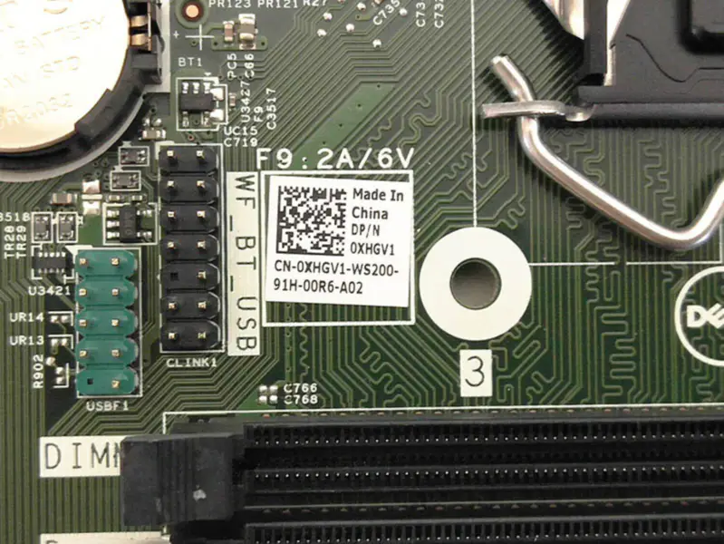 Dell 0XHGV1 Hauptplatine