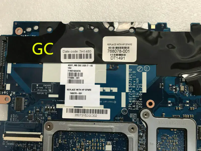 HP 768078-001 Hauptplatine