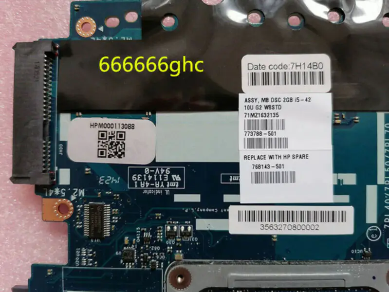 HP 768143-501 Hauptplatine