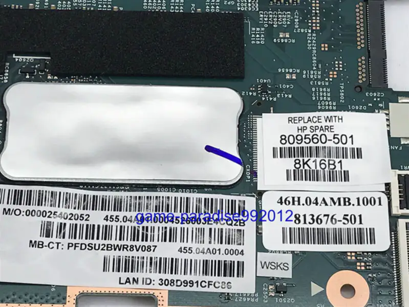 HP 809560-501 Hauptplatine