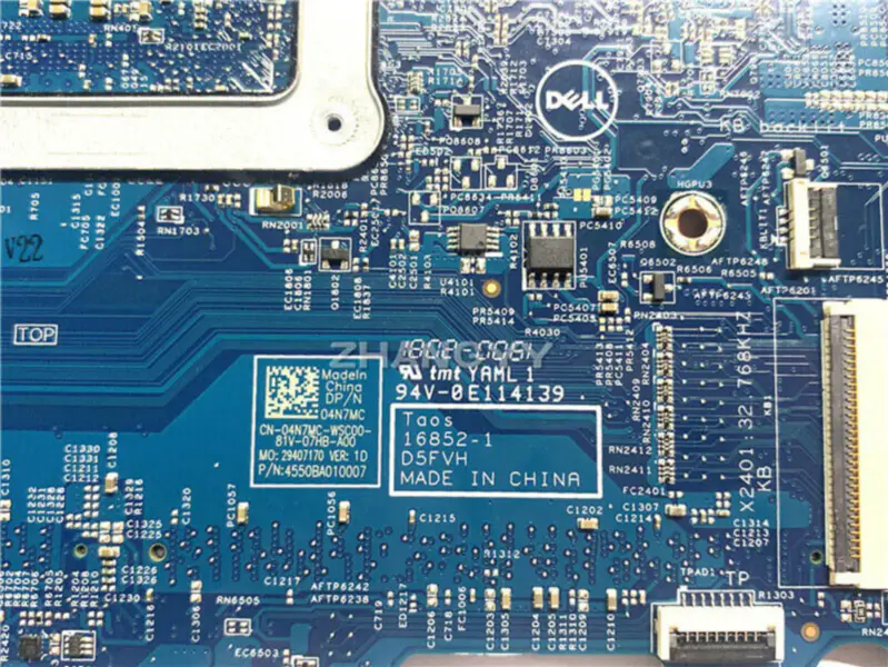 Dell 04N7MC Hauptplatine