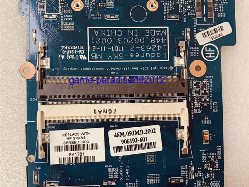 HP 863887-601 Hauptplatine