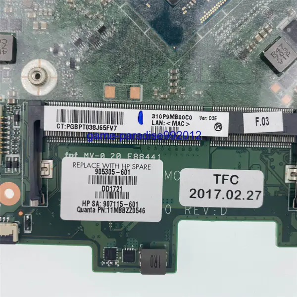 HP 905305-601 Hauptplatine