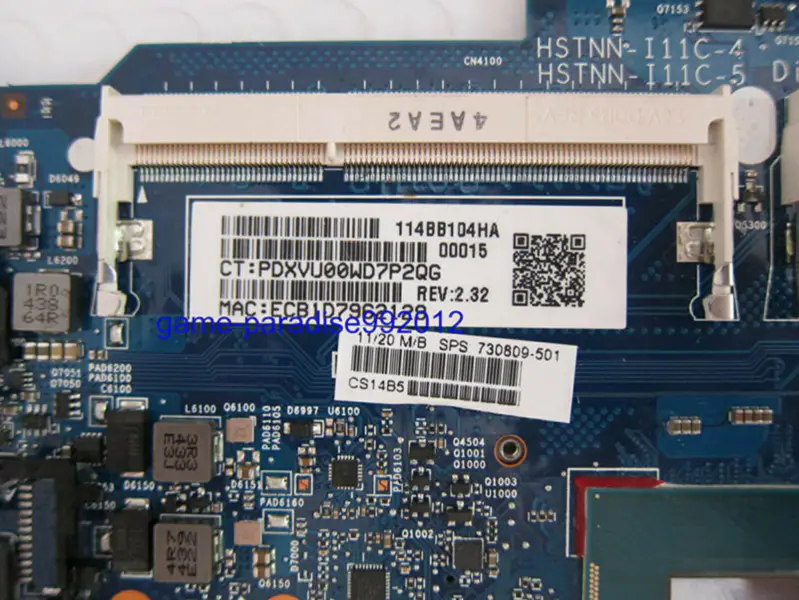 HP 730809-501 Hauptplatine