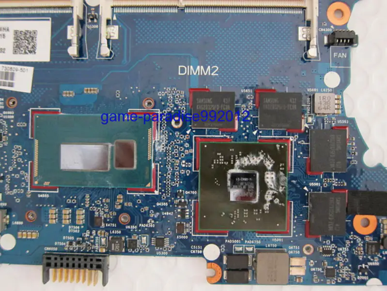 HP 730809-501 Hauptplatine