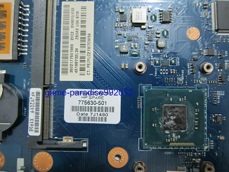 HP 775630-501 Hauptplatine