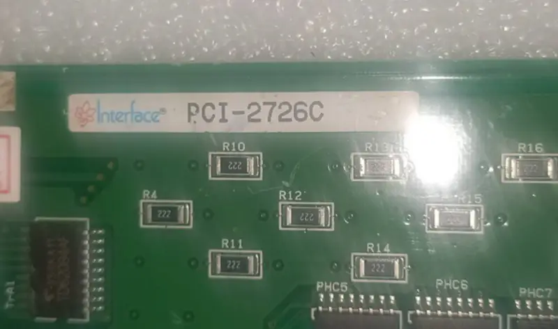Schnittstelle PCI-2726C DAQ-Karte