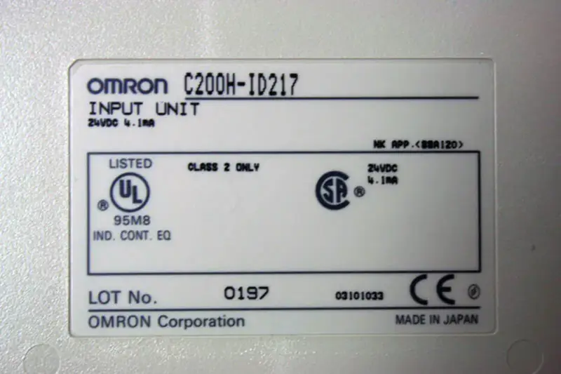 Omron C200HID217 C200H-ID217 SPS-Modul
