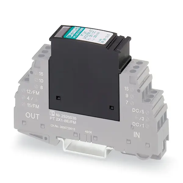 Phoenix PT 2X1- 5DC-ST 2856061 Überspannungsschutzstecker