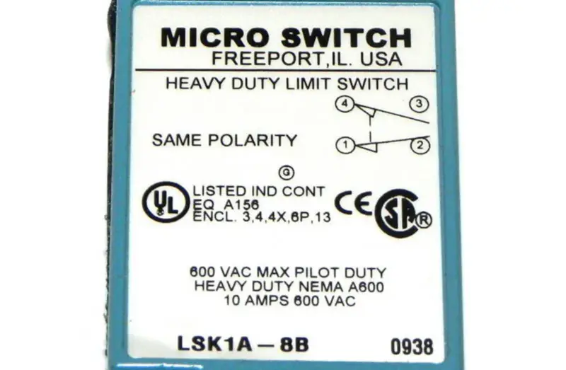MIKROSCHALTER LSK1A-8B