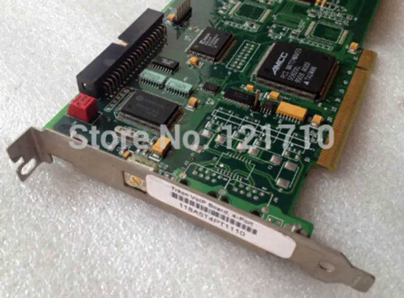 Triton VoIP Board 4-Port 1040-0004 081400-97TR FAB 2040-0012 A4 Industrie-Motherboard