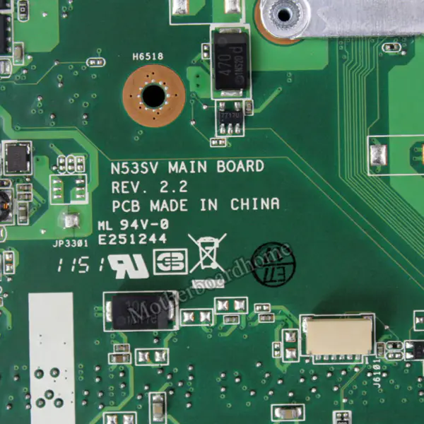 Asus 60-NBGMB1000 N53SN ATX-Motherboard