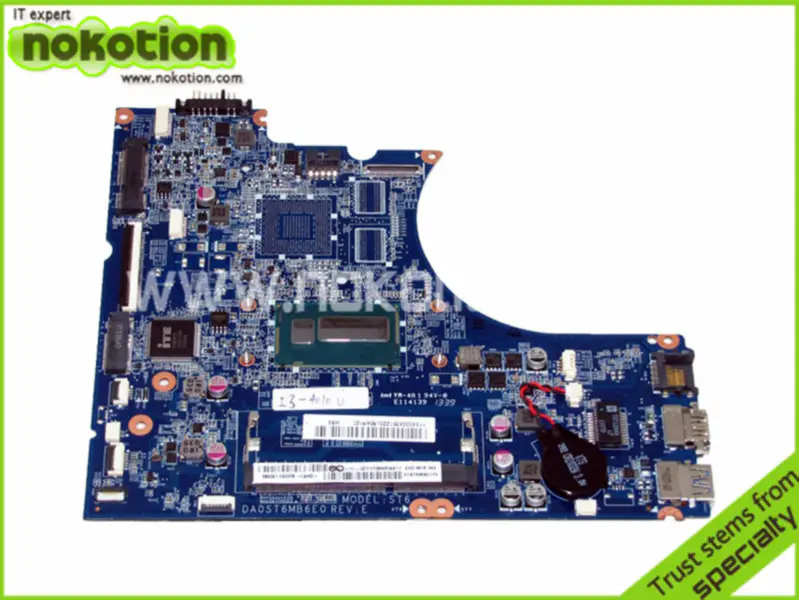 Lenovo Hauptplatine IdeaPad Flex 15 Logic DA0ST6MB6E0 SR16Q I3-4010U