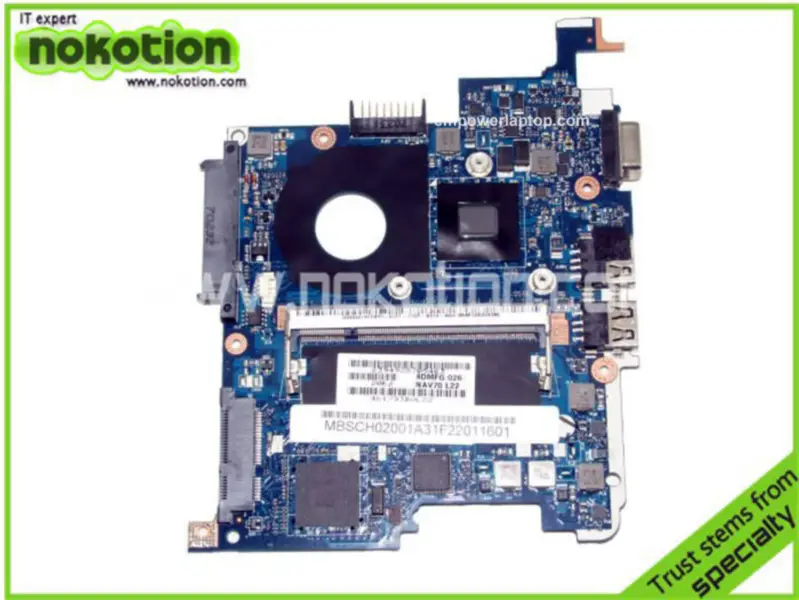 Acer Hauptplatine d260 MBSCH02001 LA-5651P intel n450 nm10 gma x3150