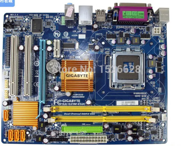 Gigabyte GA-G31M-ES2C G31M-ES2C Hauptplatine