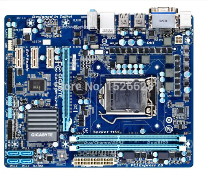 Gigabyte GA-H61M-D2-B3 H61M-D2-B3 LGA 1155 Hauptplatine
