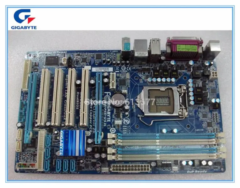 Gigabyte GA-P55-US3L LGA 1156 P55-US3L Hauptplatine