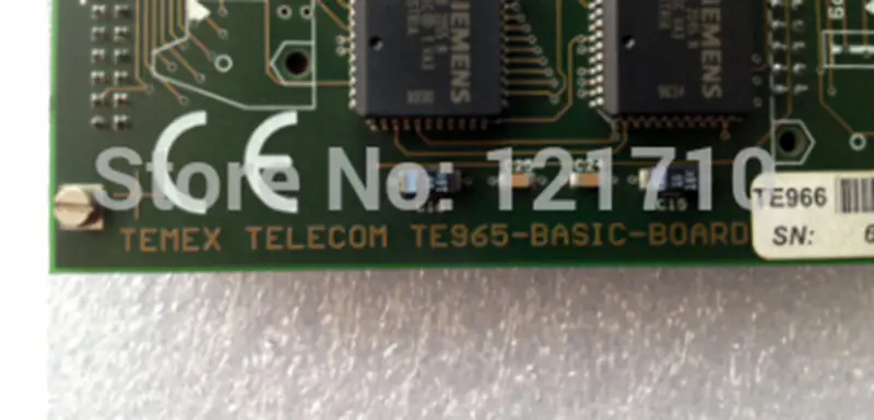TEMEX TELECOM TE966 TEMEX TEK MBTE965 V3.00 TELECOM TE965-BASIC-BOARD Industrie-Motherboard