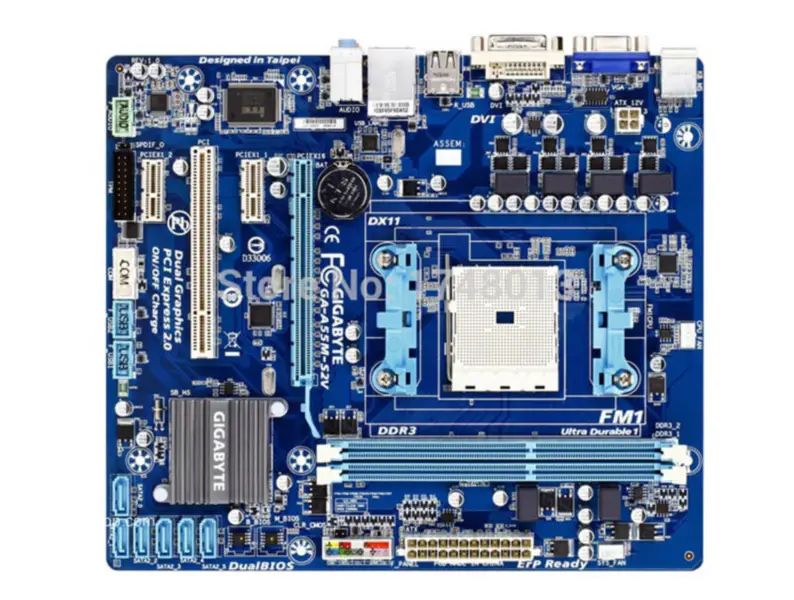 Gigabyte GA-A55M-S2V FM1 Hauptplatine