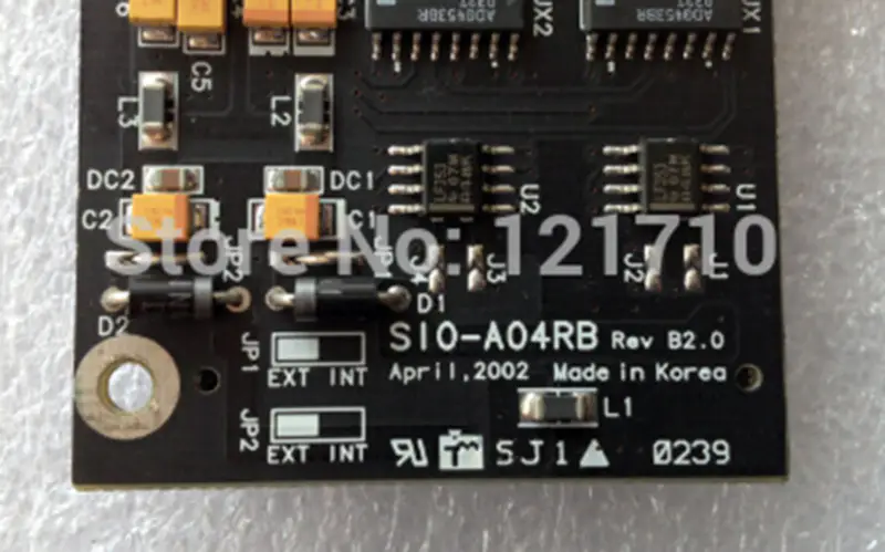 AJINEXTEK modularen SIO-AO4RB S10-A04RB REV B2.0 für Bewegung AJINEXTEK AXT Karte industriellen Motherboard