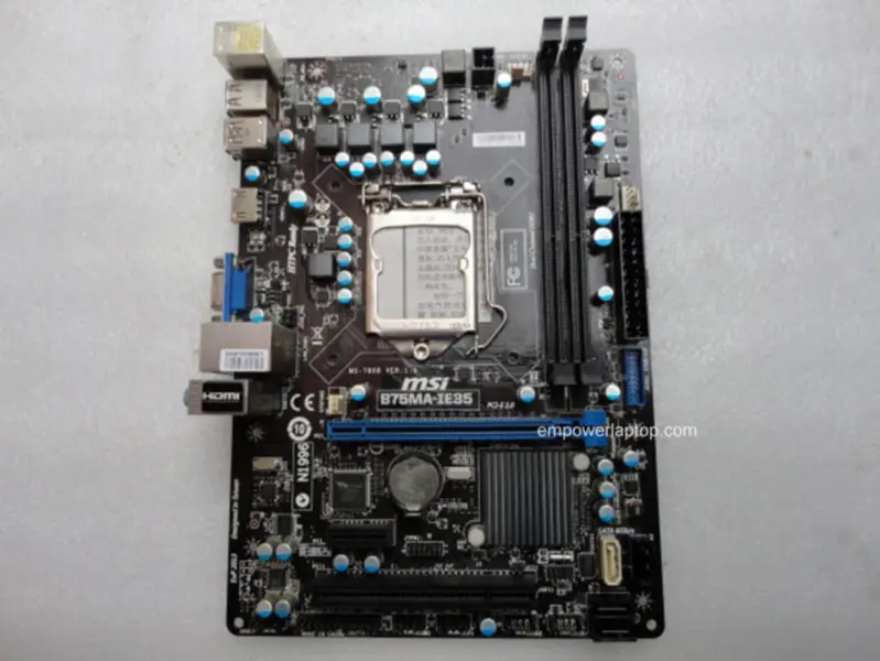 MSI B75MA-IE35 LGA 1155 VGA HDMI B75 Hauptplatine