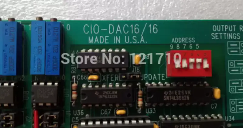Measurement Computing CIO-DAC16/16 16-Kanal 16-Bit Analog Voltage Output Board Industrie-Motherboard