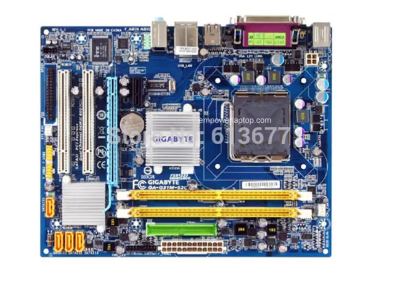 Gigabyte GA-G31M-S2C G31 LGA 775 Hauptplatine