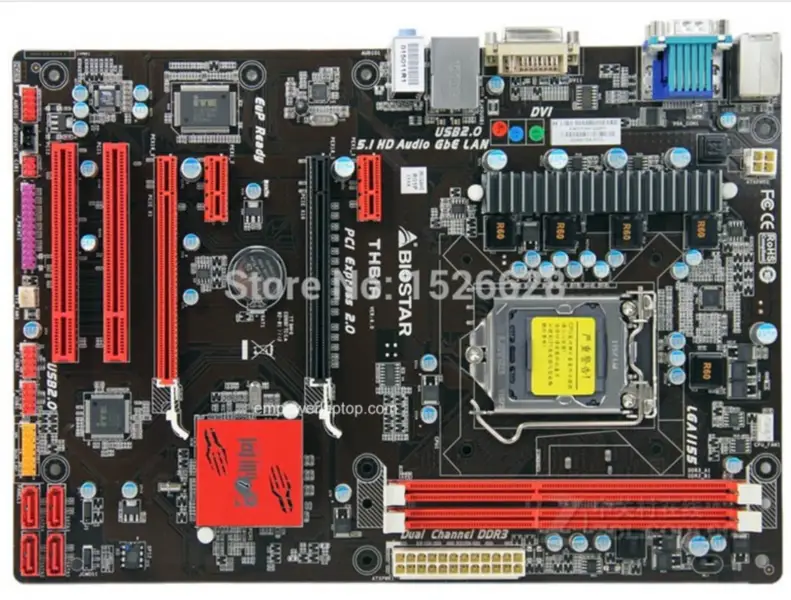 Biostar TH61A LGA 1155 Hauptplatine