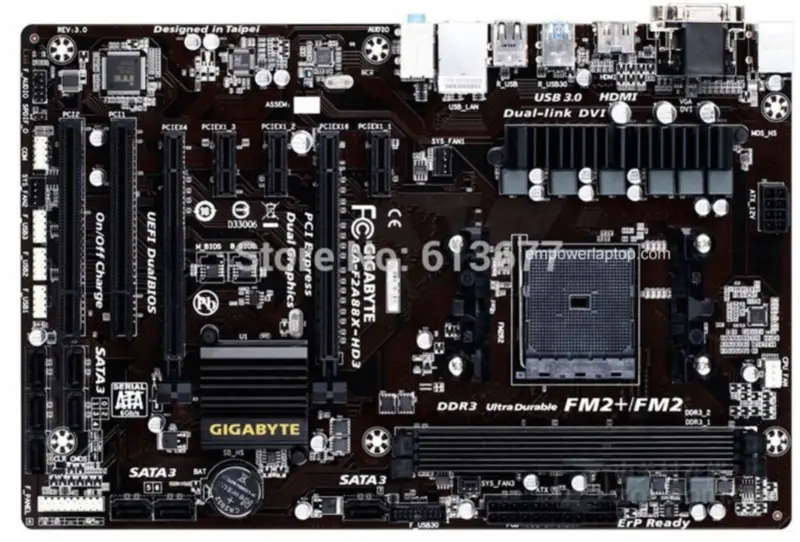 Gigabyte GA-F2A88X-HD3 FM2+/FM2 Hauptplatine