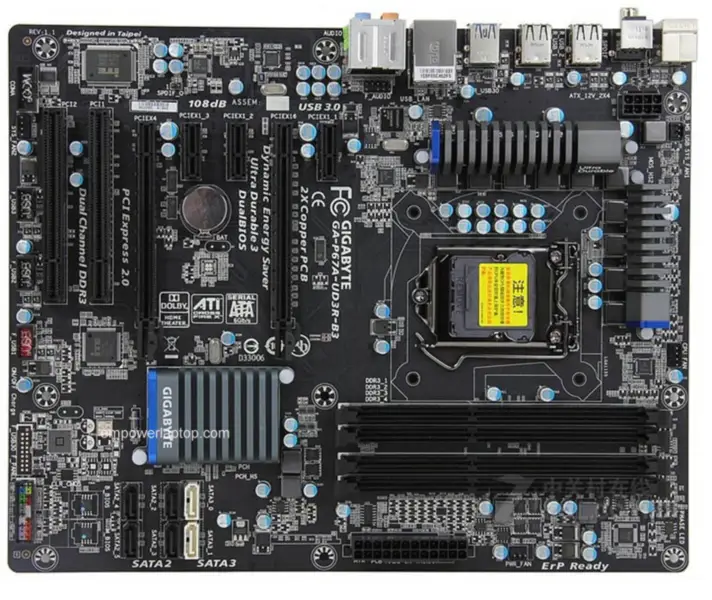 Gigabyte GA-P67A-UD3R-B3 Hauptplatine