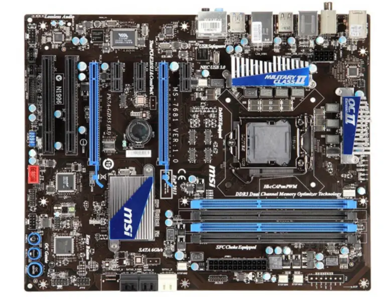 MSI P67A-GD55(B3) Hauptplatine LGA1155