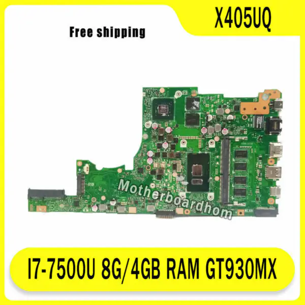 Asus X405UN X405UQ Hauptplatine