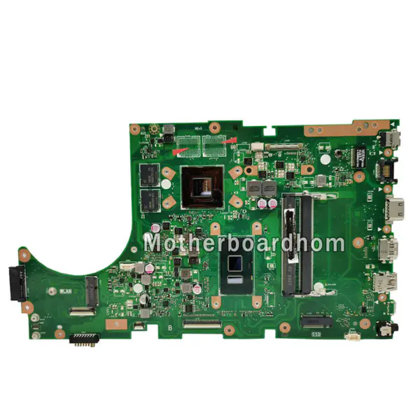 Asus X756UQK X756UQK ATX-Motherboard