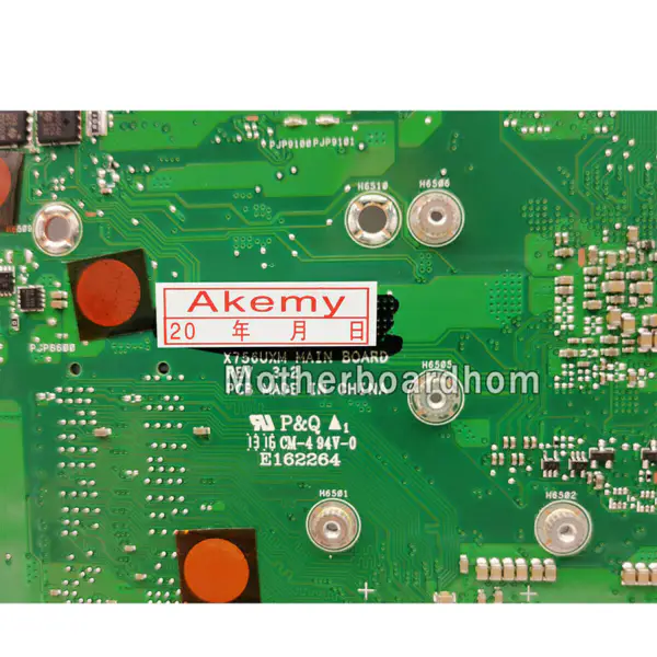 Asus X756UQK X756UQK ATX-Motherboard