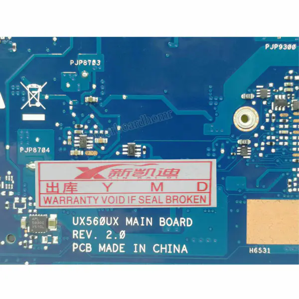 Asus 60NB0C20-MB7001 Q524UQ UX560U UX560UQK UX560UQ UX560UX ATX-Motherboard