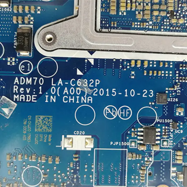 Dell la-c632p E5470 5470 LA-C831P ATX-Motherboard