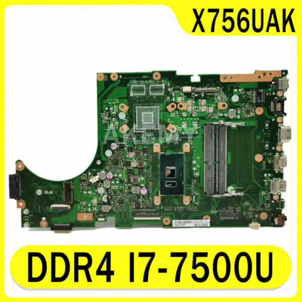 Asus X756UAK X756UAK ATX-Motherboard