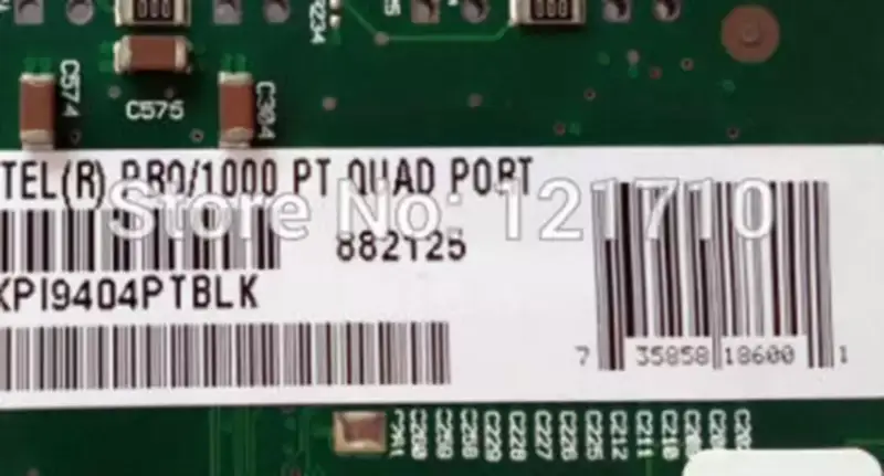 NIC-Karte PRO/1000 PT PCI-E Quad Port Low Profile Server Adapter Industrie-Motherboard