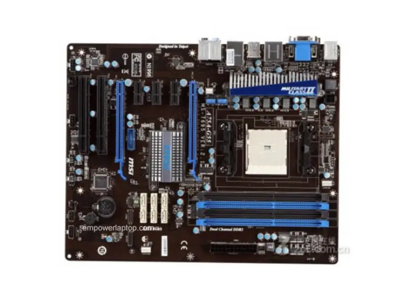MSI A75A-G55 FM1 A75 Hauptplatine