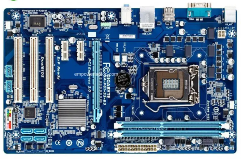 Gigabyte GA-P61-S3-B3 1155 P61-S3-B3 H61 Mainboard