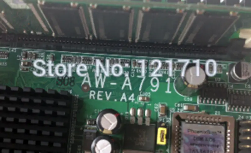 SUNTON SUNTON AW-791C REV.A3 AW-A791 REV.A4 mit CPU und Speicher Industrie-Motherboard