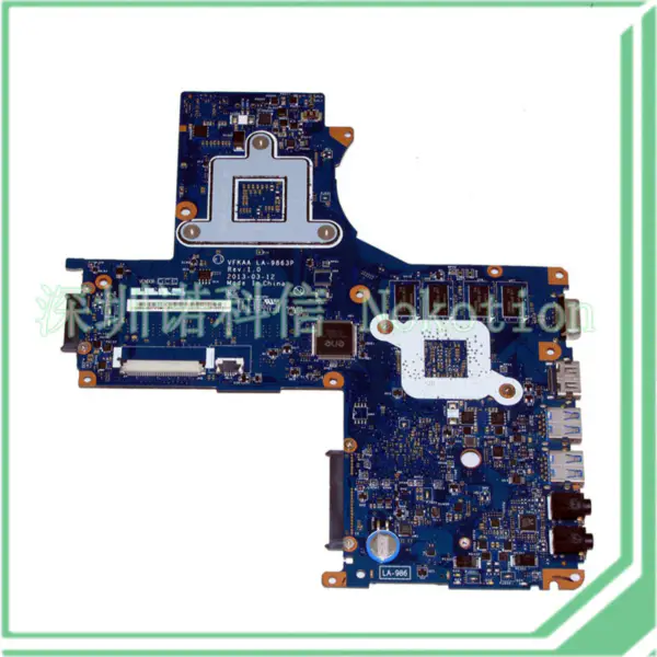 Toshiba Hauptplatine K000141340 VFKAA LA-9863P S40-A GeForce GT740M HD4000